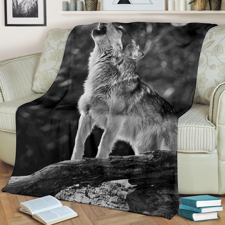 Wolf Lovers Sherpa Fleece Blanket