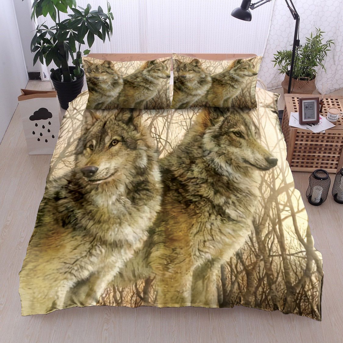 Wolf Bedding Set