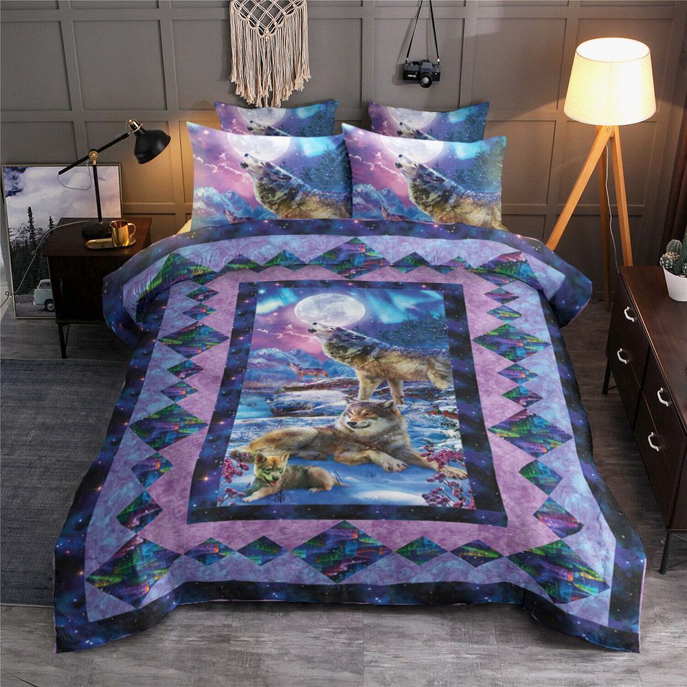 Wolf Moon Bedding Set