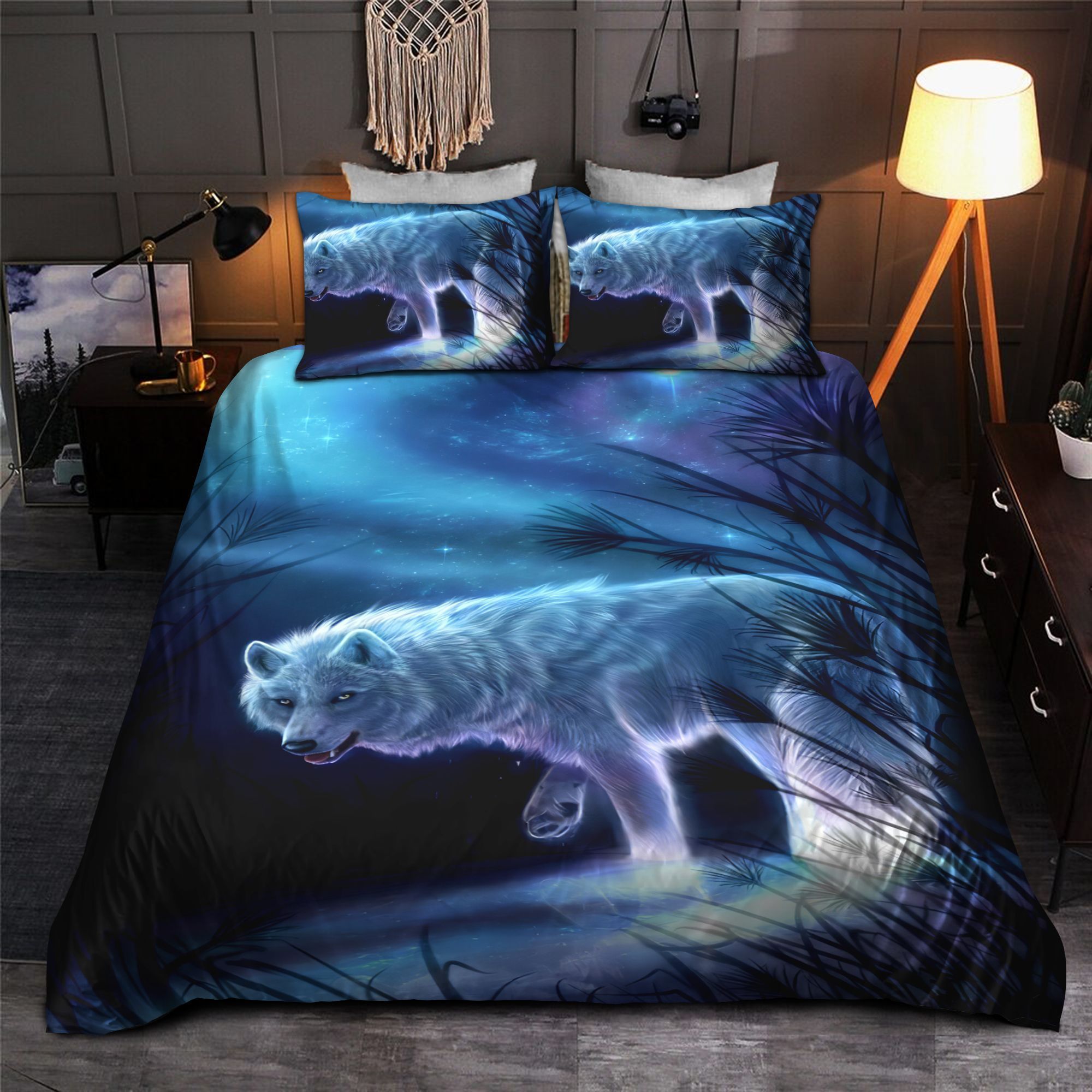 Wolf Night Bedding Set