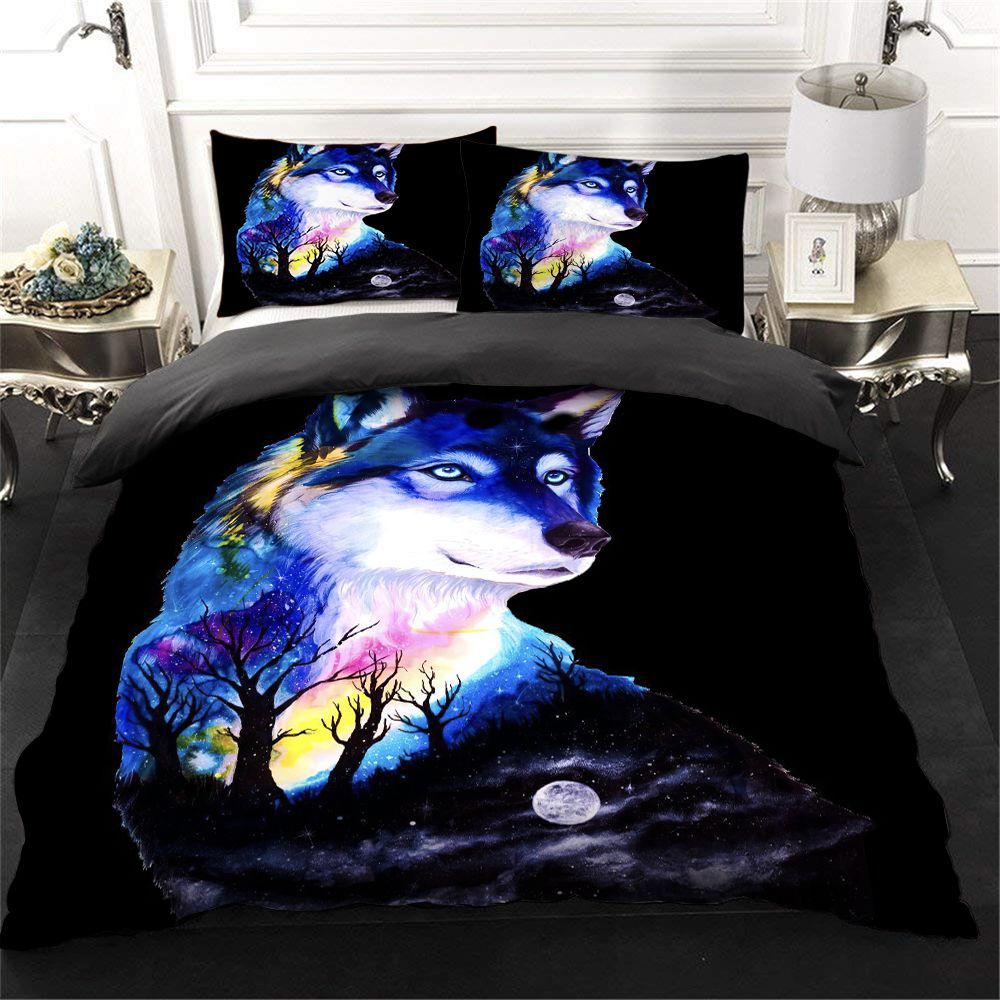 Wolf Night Bedding Set