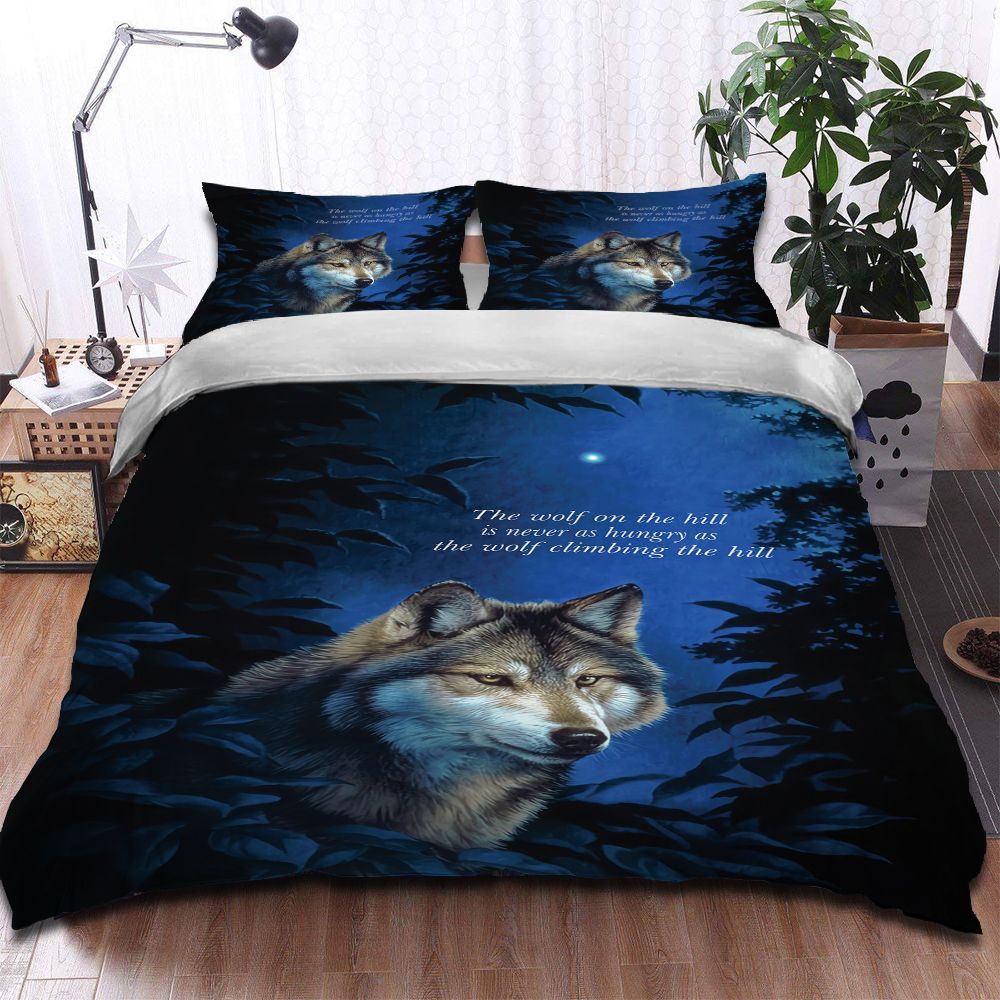 Wolf Night Bedding Set