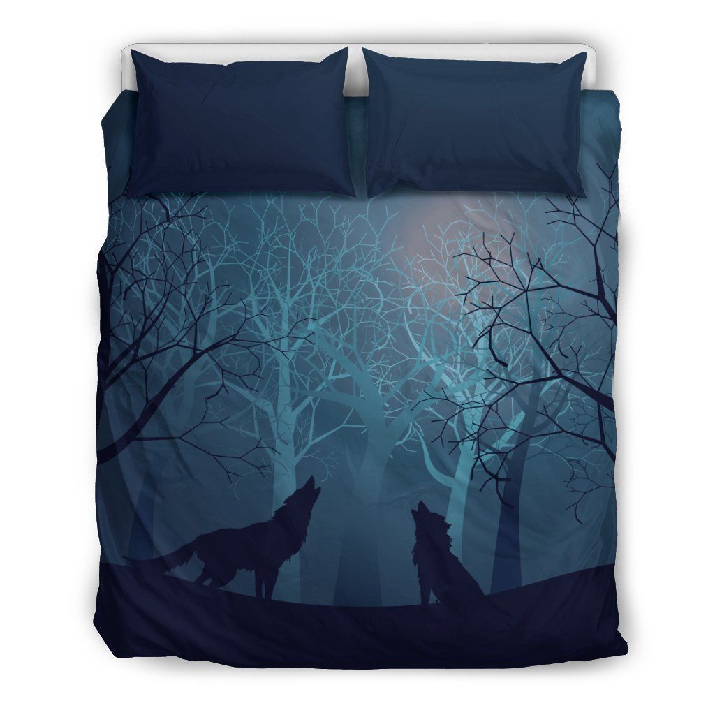 Wolf Night Bedding Set