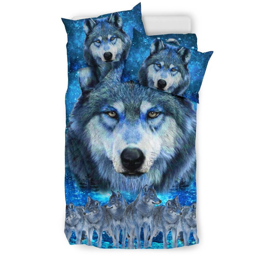 Wolf Overcome Any Challenges Bedding Set