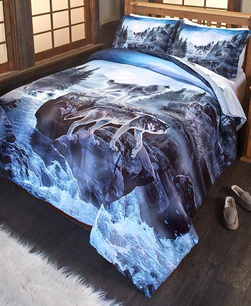 Wolf Pack Bedding Set