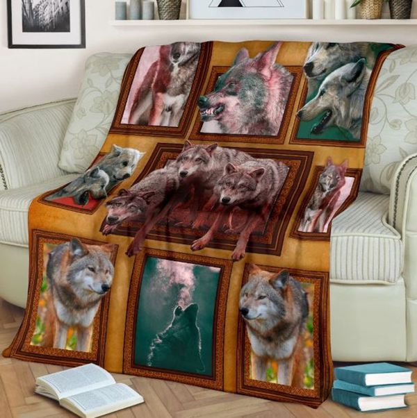 Wolf Pack Quilt Blanket DHC150120668TD