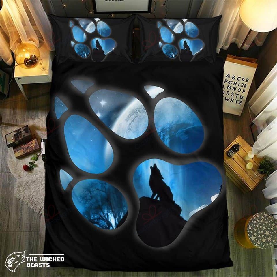 Wolf Paw Wolf Bedding Set
