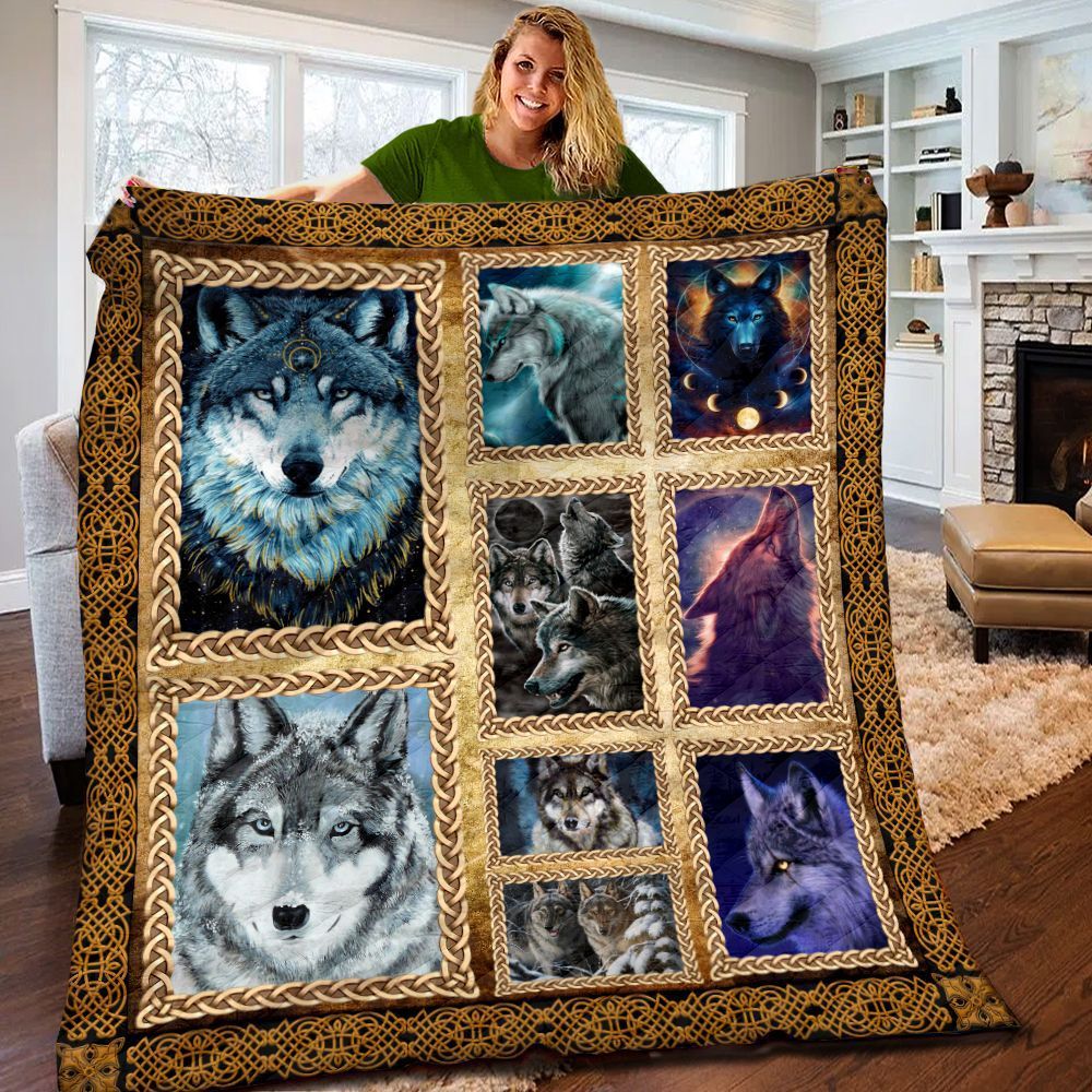 Wolf Quilt Blanket BBB210205NL