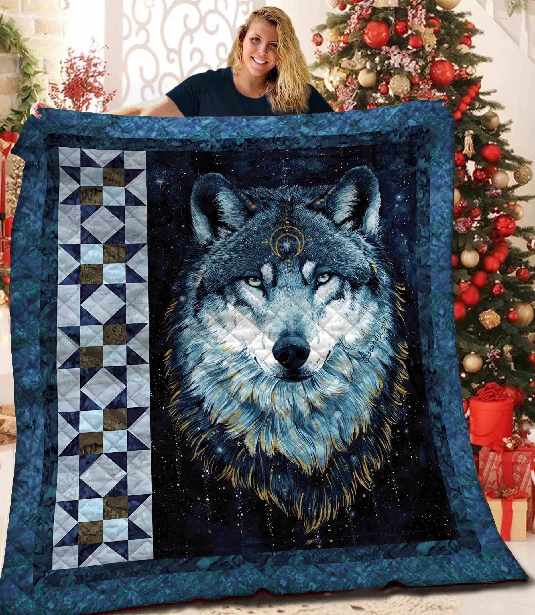 Wolf Quilt Blanket BBB251011MH