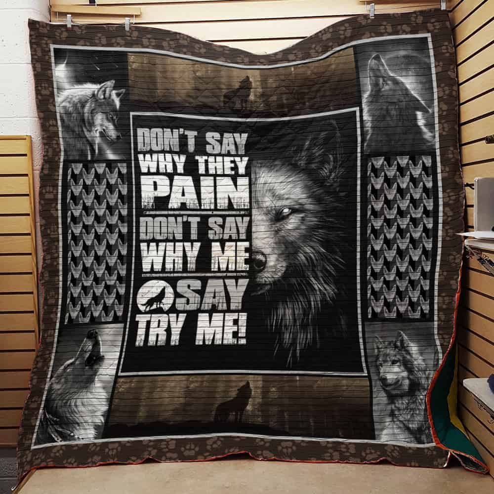 Wolf Quilt Blanket DHC0502954TD