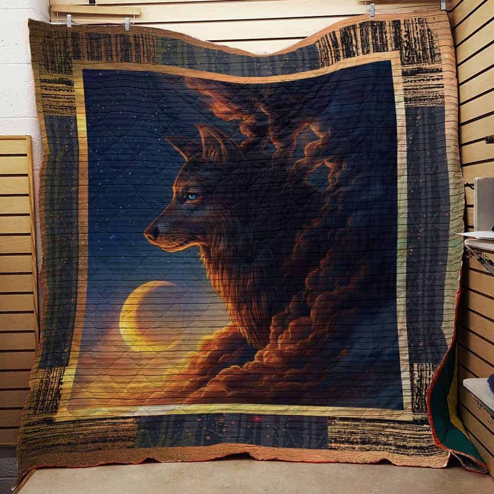 Wolf Quilt Blanket DHC0502990TD