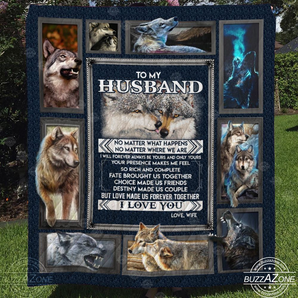 Wolf Quilt Blanket DHC0712135VT