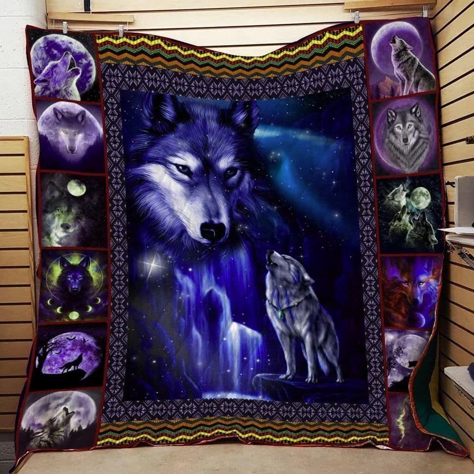 Wolf Quilt Blanket DHC1312356VT