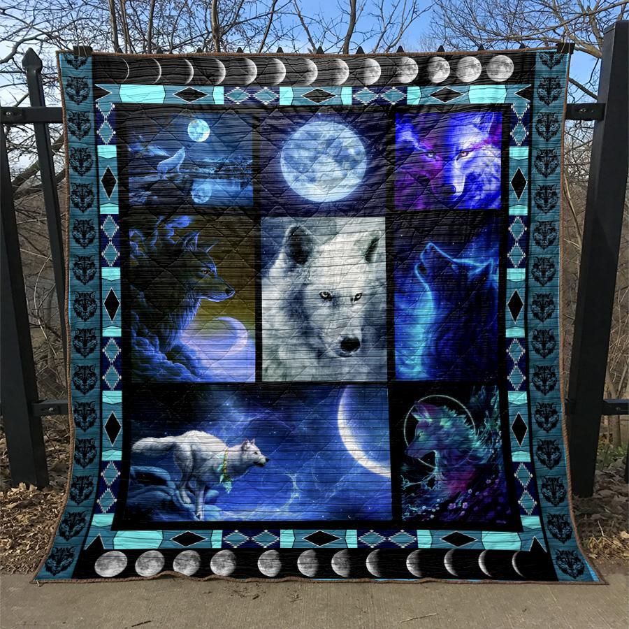 Wolf Quilt Blanket DHC13124085VT
