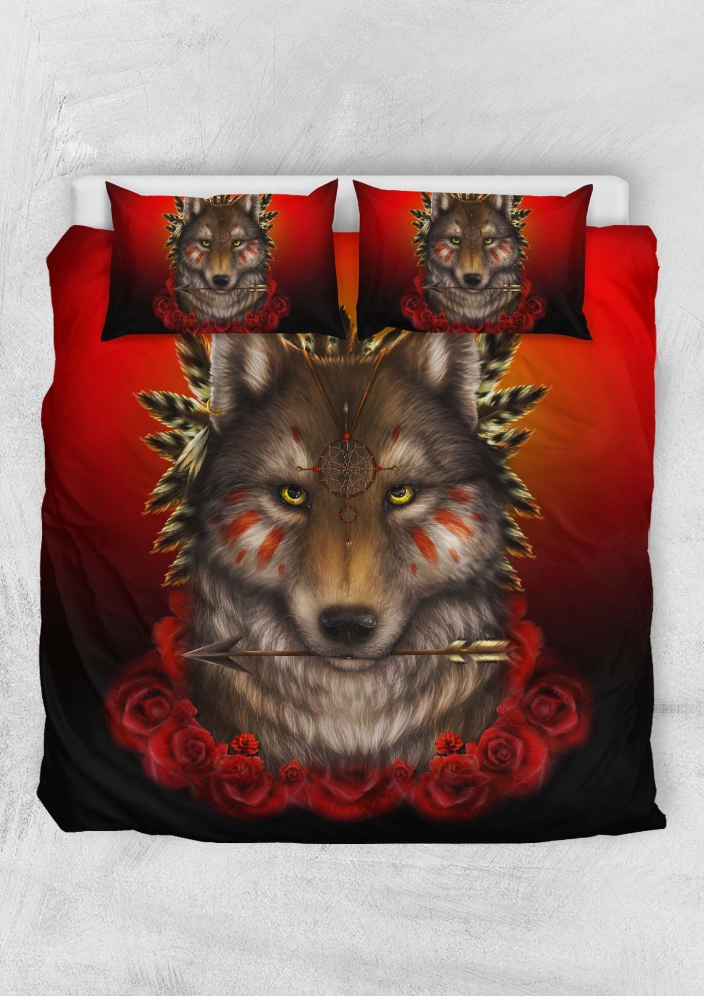 Wolf Warrior Bedding Set