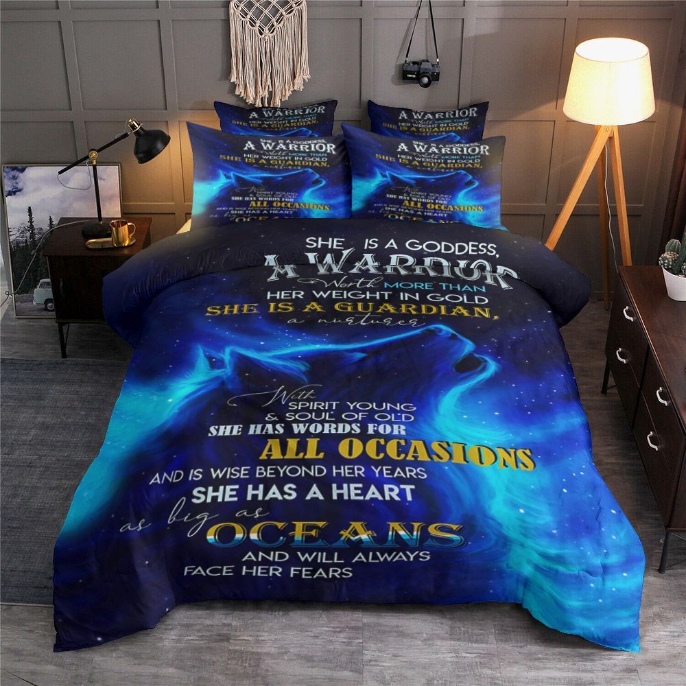 Wolf Warrior Bedding Set