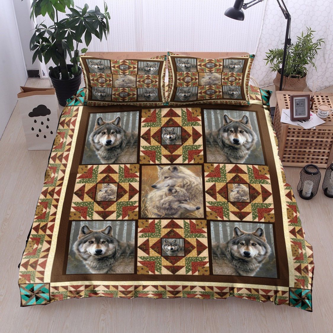 Wolf Bedding Set