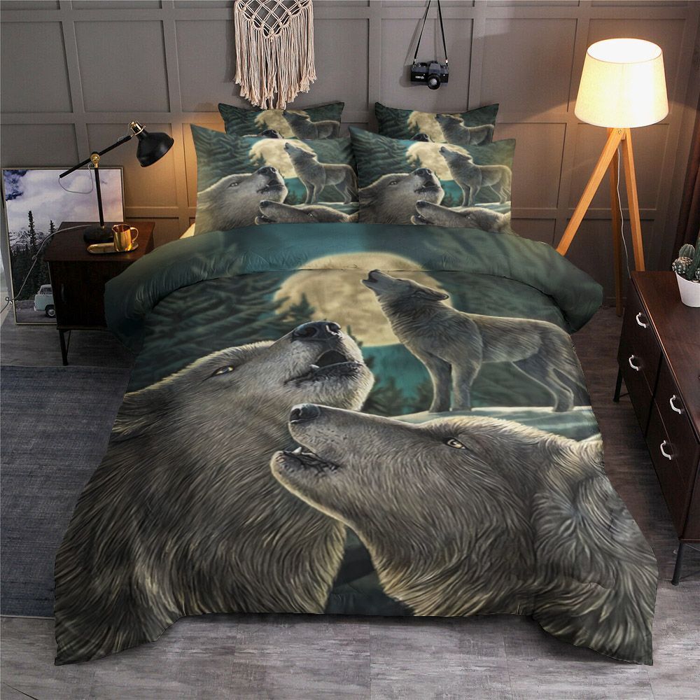 Wolfs Bedding Set