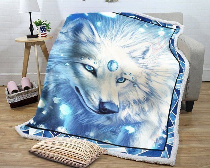 Wolves Fleece Blanket
