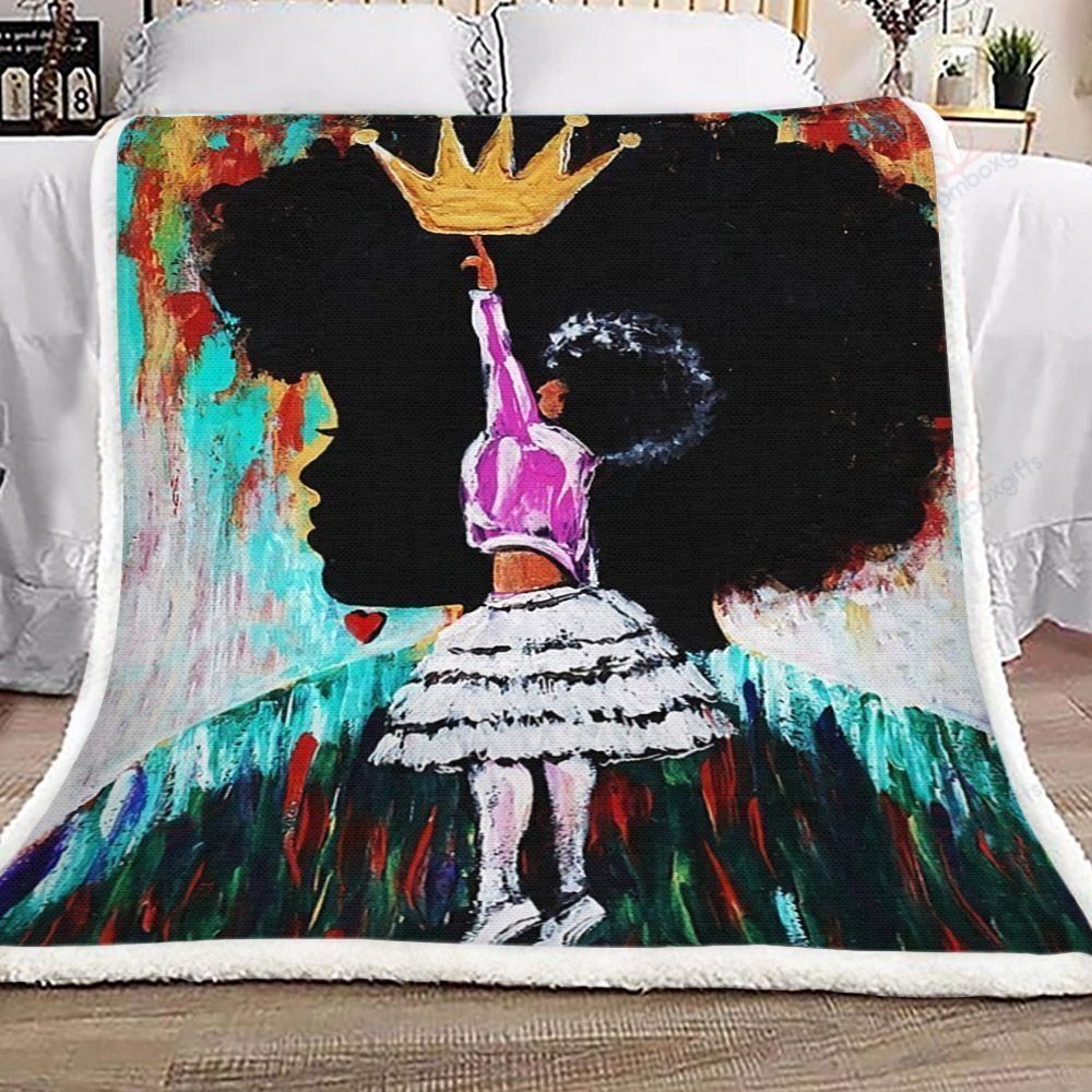 Woman Queen Fleece Blanket