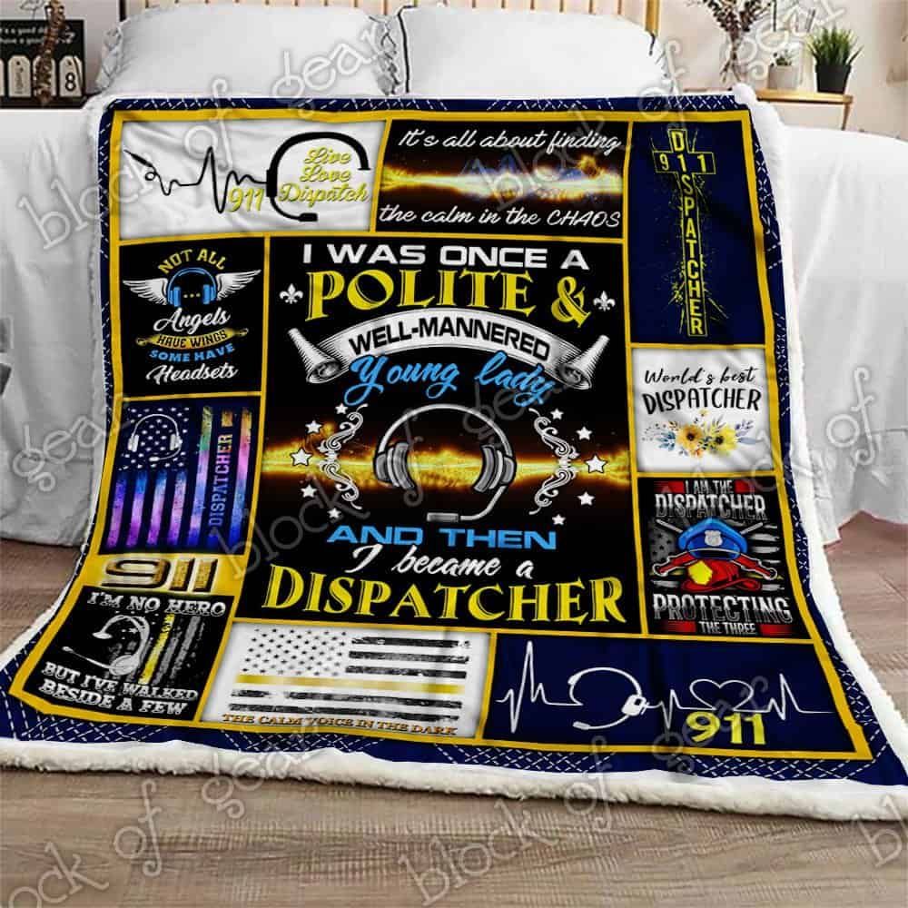 Women Dispatchers Fleece Blanket