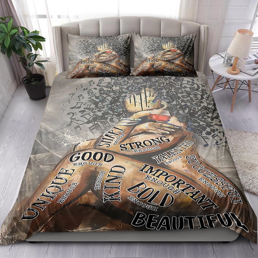 Women Stay Strong Bedding Set
