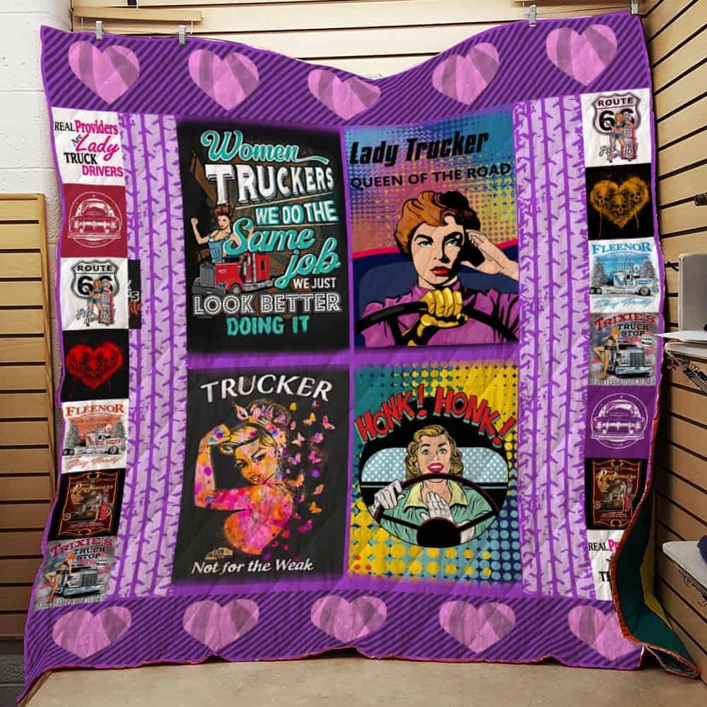 Women Trucker Quilt Blanket DHC11021102TD