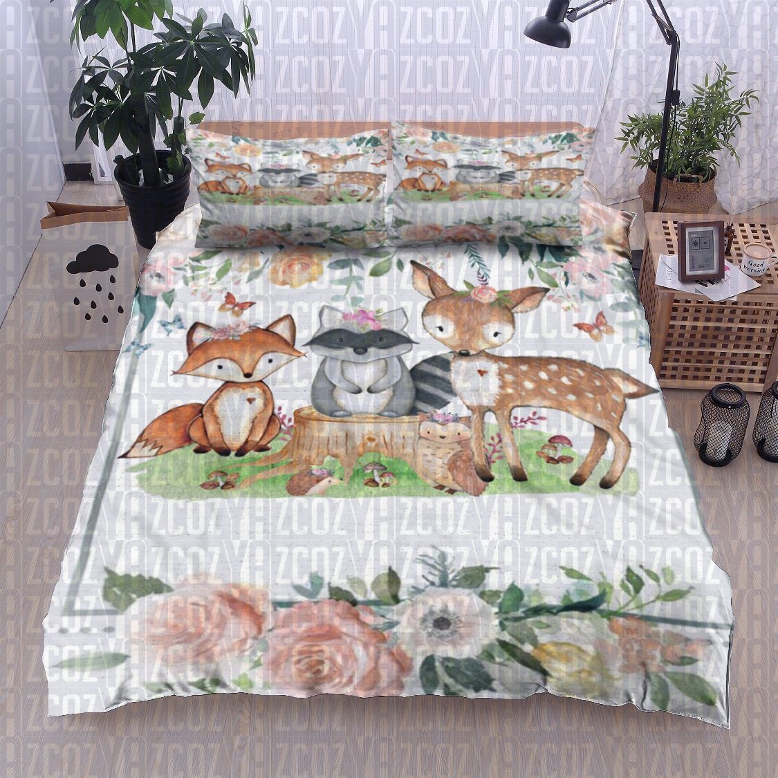 Woodland Animal Bedding Set