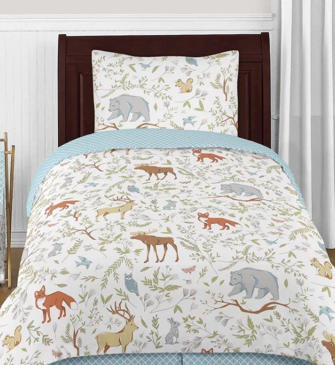 Woodland Animals Bedding Set