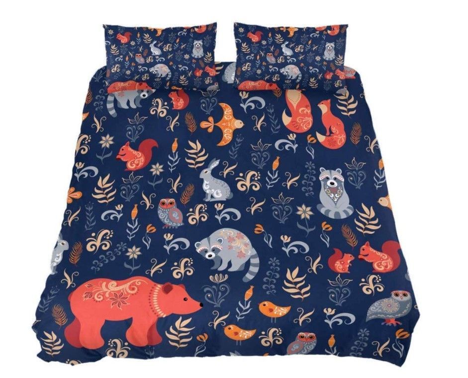 Woodland Animals Bedding Set