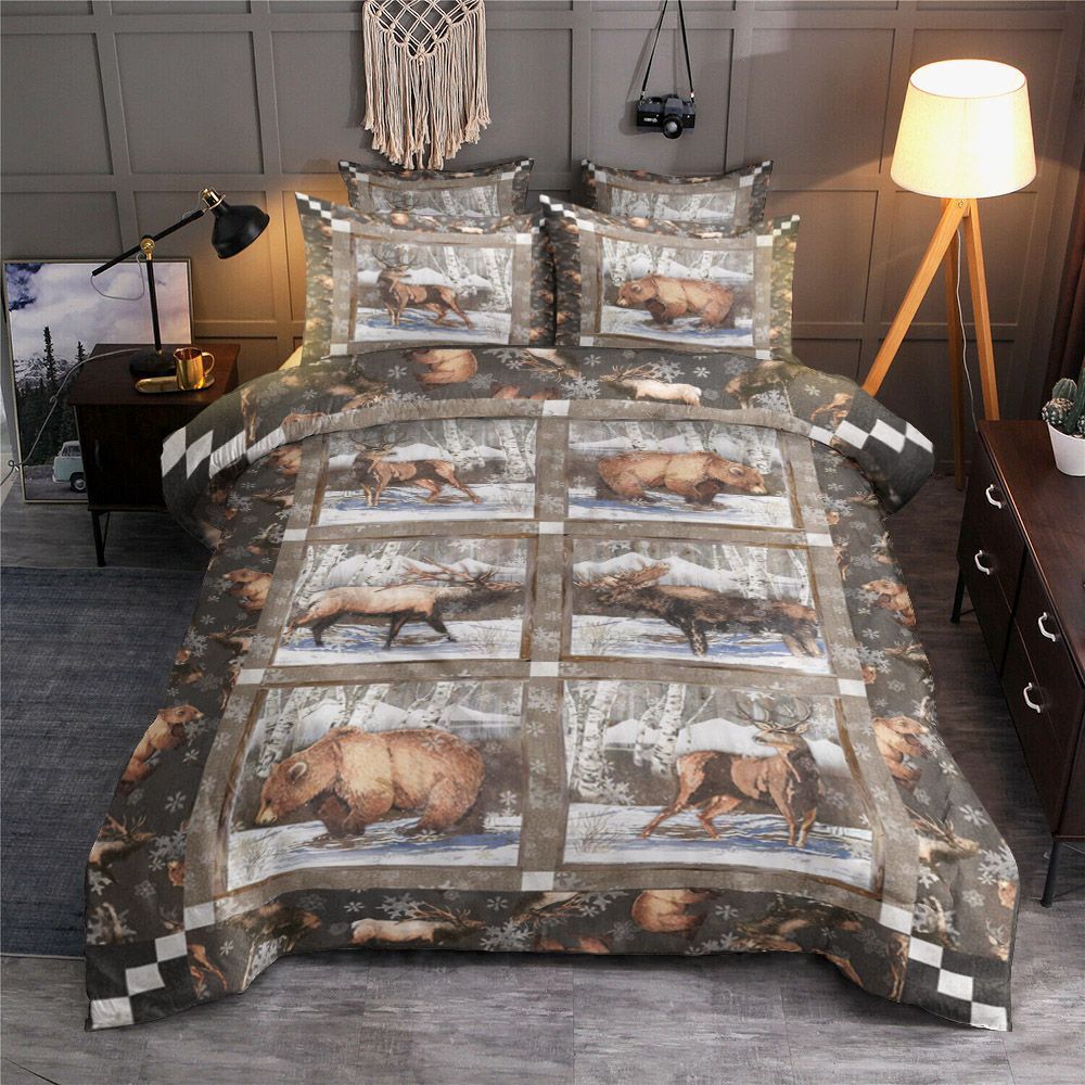 Woodland Animals Bedding Set