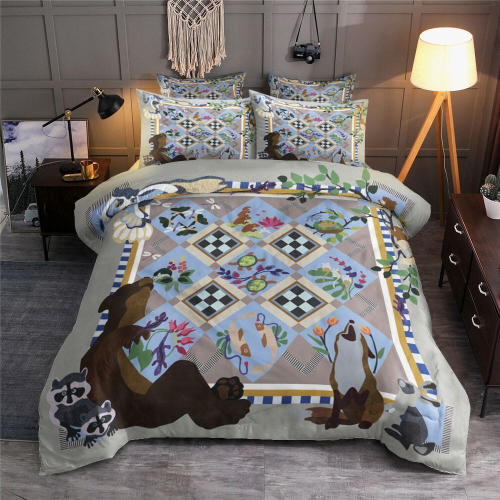 Woodland Animals Bedding Set