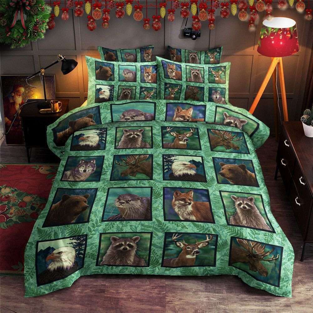 Woodland Animals Bedding Set
