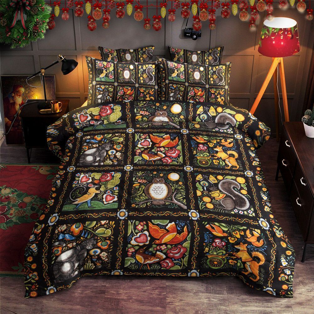 Woodland Animals Bedding Set