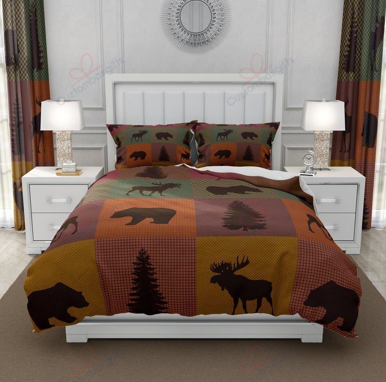 Woodland Plaid Bedding Set