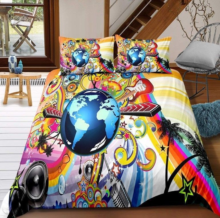 World Of Music Bedding Set