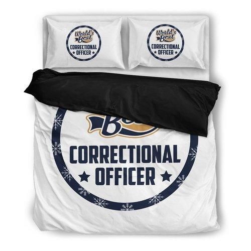World’s Best Correctional Officer 3d Bedding Set