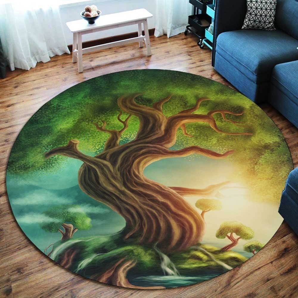 World Tree Round Carpet