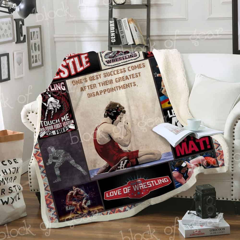Wrestling Fleece Blanket