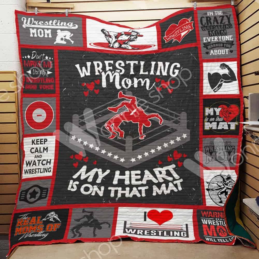 Wrestling Mom Quilt Blanket DHC1102952TD