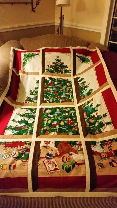 Xmas Tree And Gift Sherpa Fleece Blanket