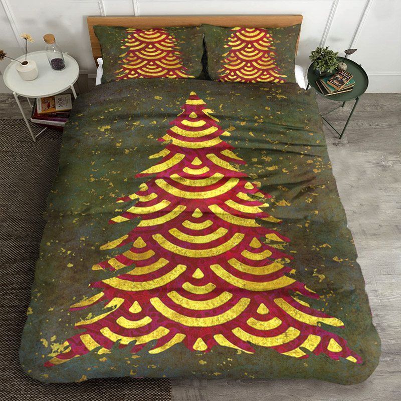 Xmas Tree Garland Bedding Set