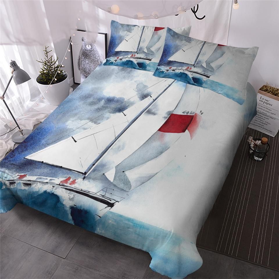 Yacht Sailing Bedding Set