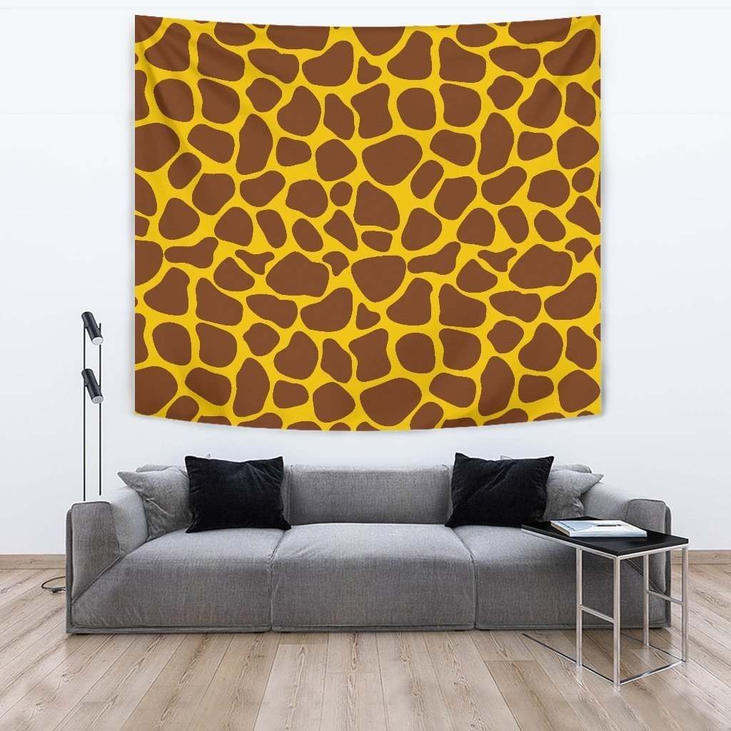 Yellow Brown Giraffe CL17100149MDT Tapestry