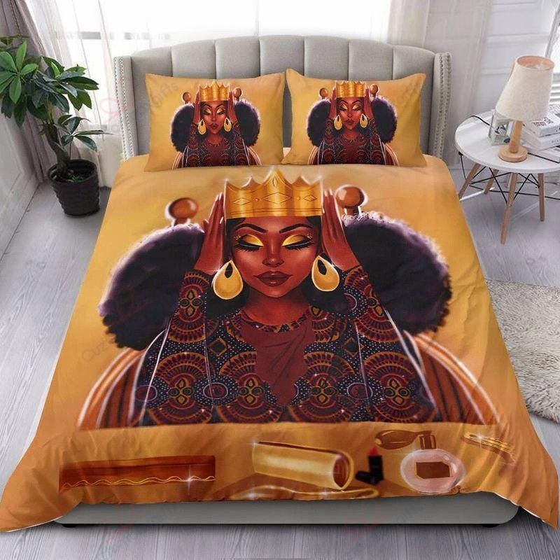 Yes I’m A Savage Black Queen African Bedding Set