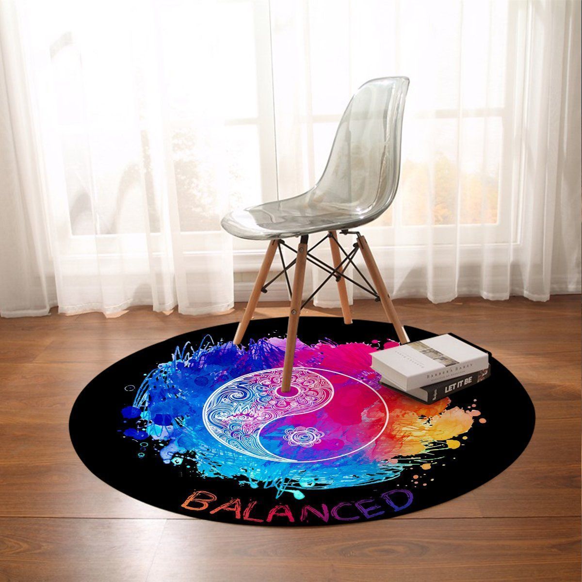 Yin Yang – Balanced Round Carpet