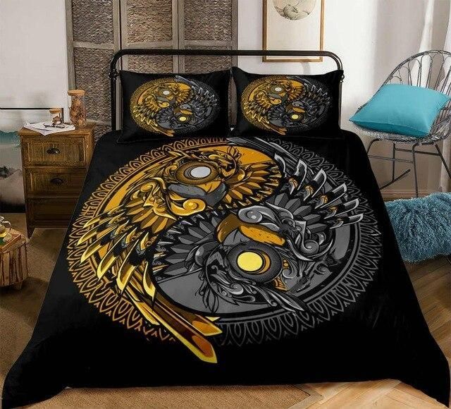 Yin Yang Bohemian Totem Bedding Set