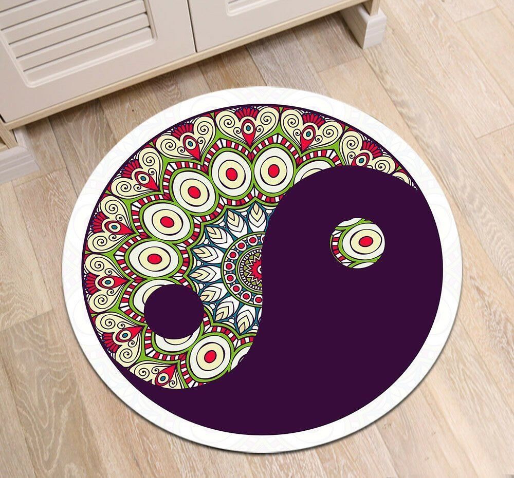 Yinyang Round Carpet