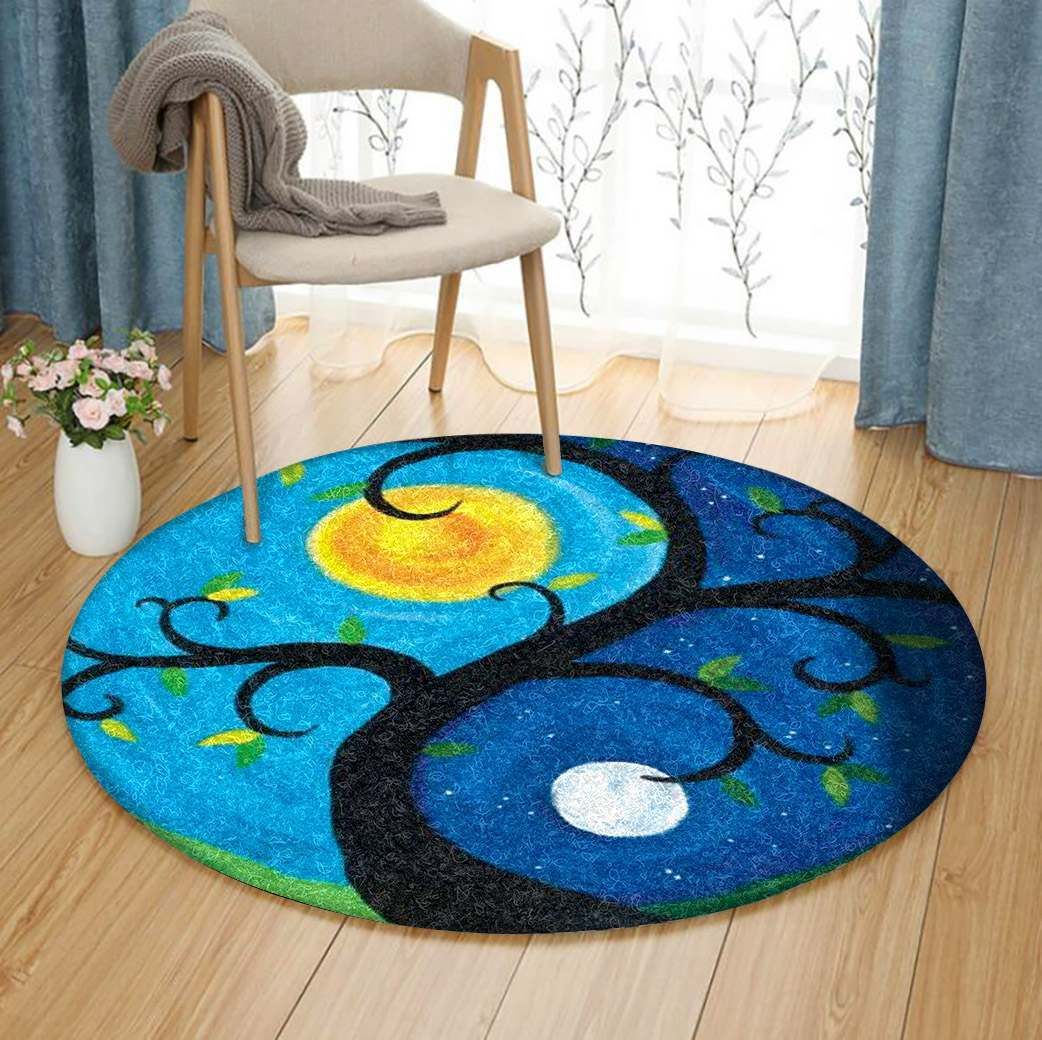 Yinyang Round Carpet