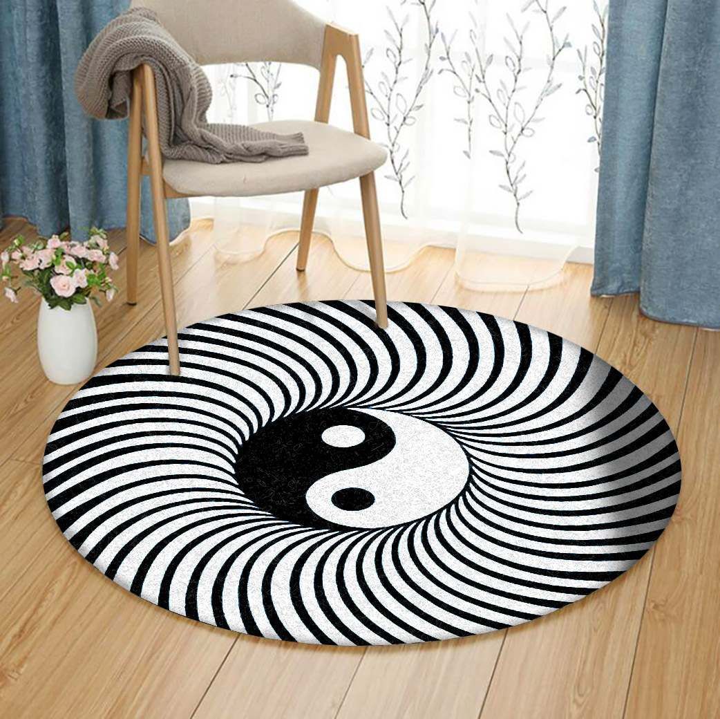 Yinyang Round Carpet